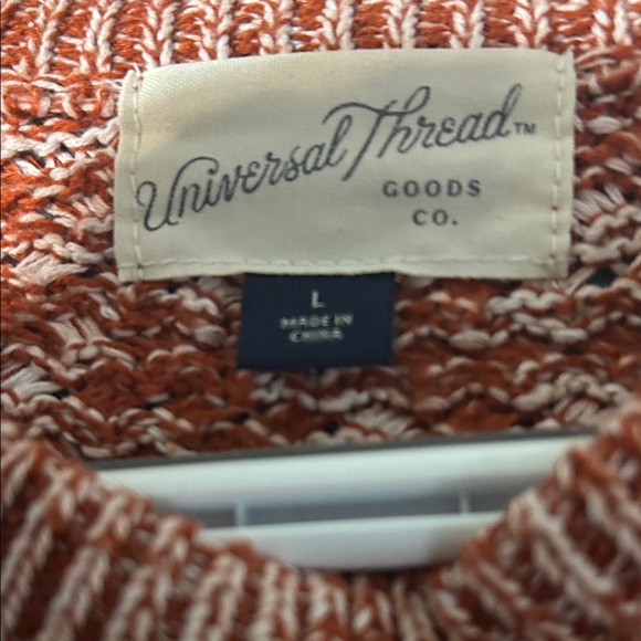 Universal Thread Women's Knit Sweater - Marled Red - Picture 6 of 7